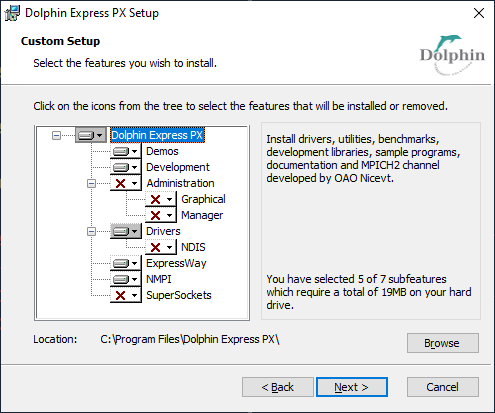 Windows Installer: Custom Setup